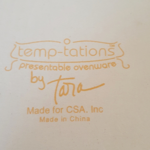 Temptations Ovenware with Warming Unit - Picture 4 of 4